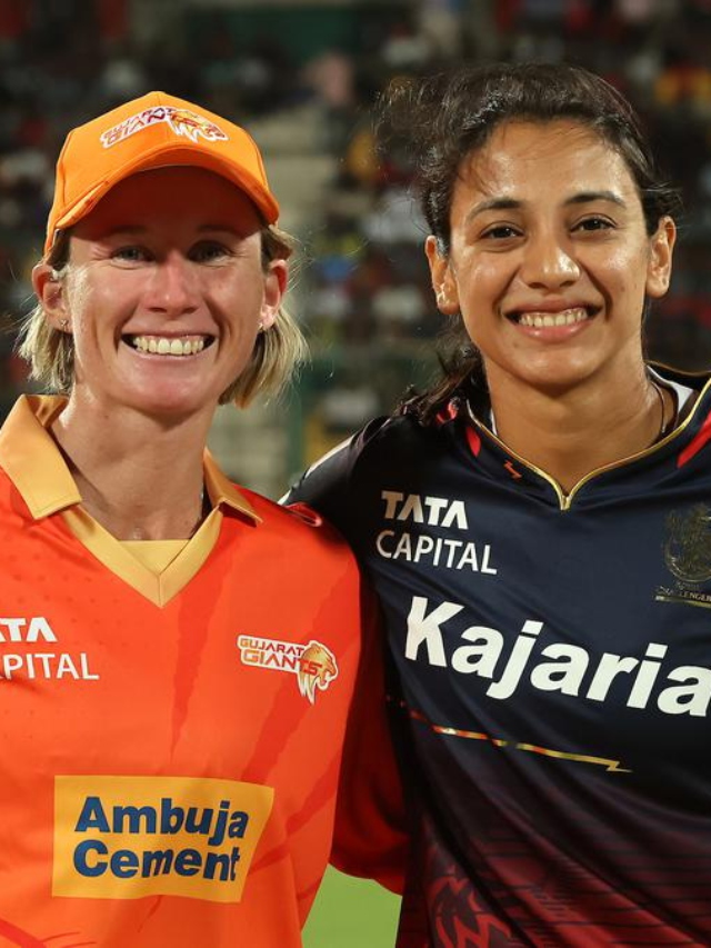 Smriti Mandhana Team Royal Challengers Bangalore vs. Gujarat Giants WPL 2024 Match Highlights